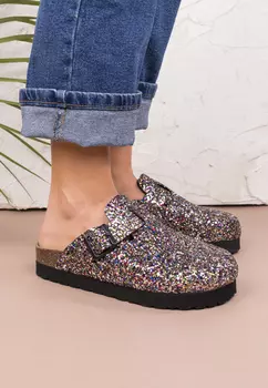 Мюли billowy, черный