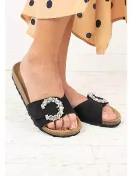 Мюли billowy, черный