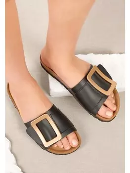 Мюли billowy, черный