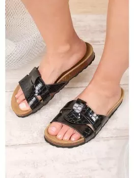 Мюли billowy, черный