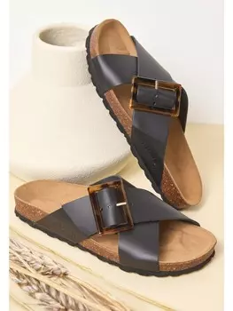 Мюли billowy, черный