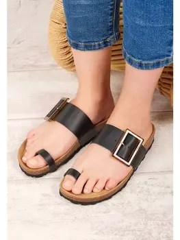 Мюли billowy, черный