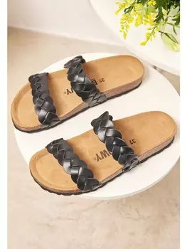 Мюли billowy, черный