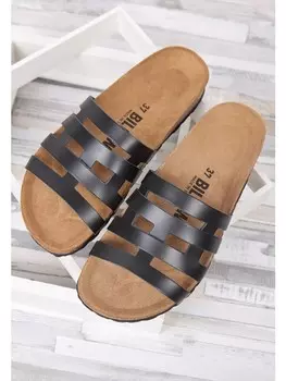 Мюли billowy, черный