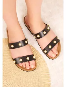 Мюли billowy, черный