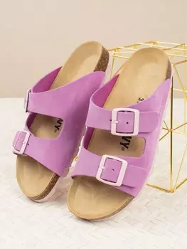 Мюли billowy, фиолетовый