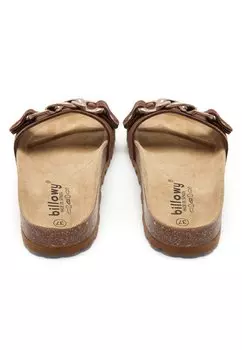 Мюли billowy, коричневый