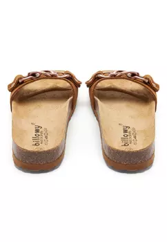 Мюли billowy, коричневый