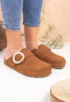 Мюли billowy, коричневый