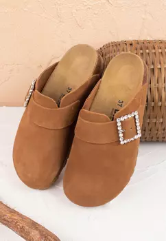 Мюли billowy, коричневый