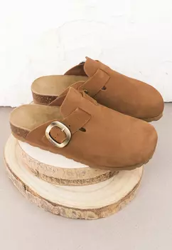 Мюли billowy, коричневый