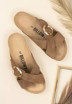 Мюли billowy, коричневый