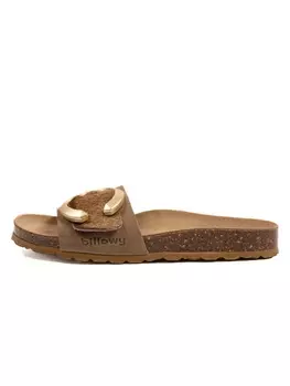 Мюли billowy, коричневый