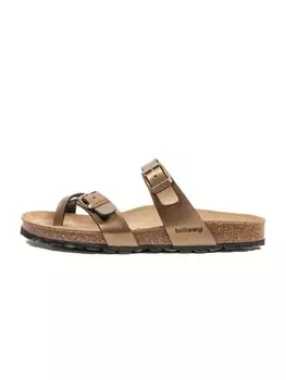 Мюли billowy, коричневый