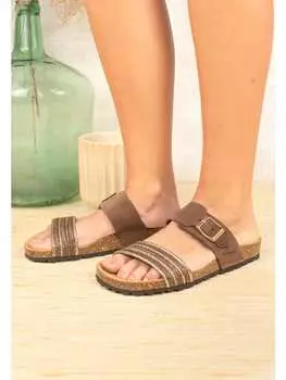 Мюли billowy, коричневый