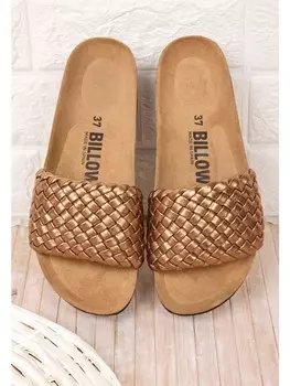 Мюли billowy, коричневый