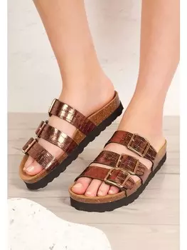 Мюли billowy, коричневый