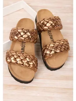 Мюли billowy, коричневый