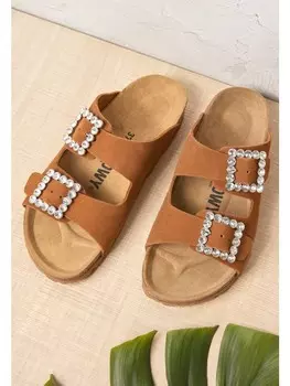 Мюли billowy, коричневый