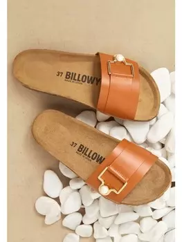 Мюли billowy, коричневый