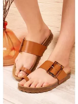 Мюли billowy, коричневый