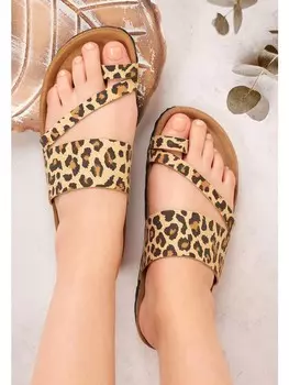 Мюли billowy, коричневый