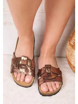 Мюли billowy, коричневый