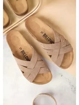 Мюли billowy, коричневый