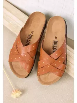 Мюли billowy, коричневый