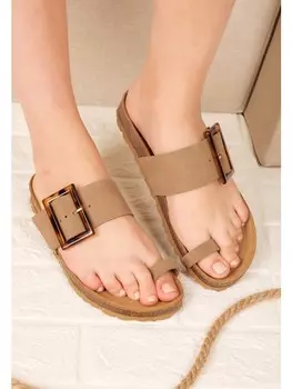 Мюли billowy, коричневый