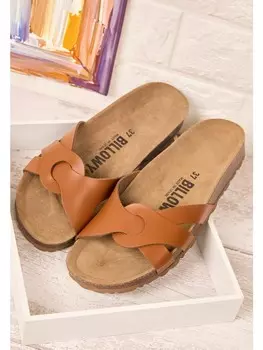 Мюли billowy, коричневый