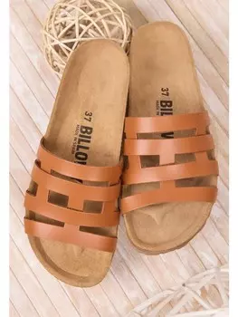 Мюли billowy, коричневый