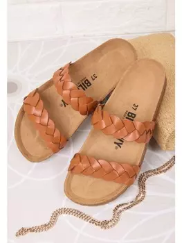 Мюли billowy, коричневый