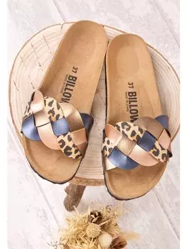 Мюли billowy, коричневый