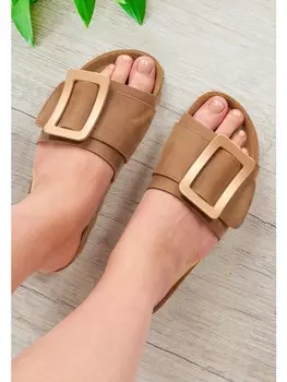 Мюли billowy, коричневый