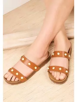 Мюли billowy, коричневый