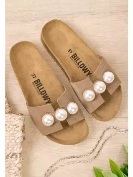 Мюли billowy, коричневый