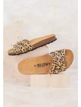 Мюли billowy, коричневый