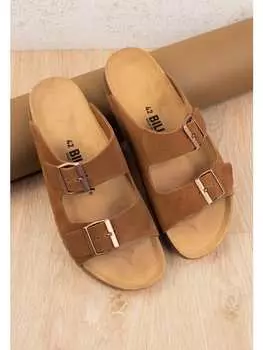 Мюли billowy, коричневый