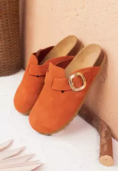 Мюли billowy, оранжевый