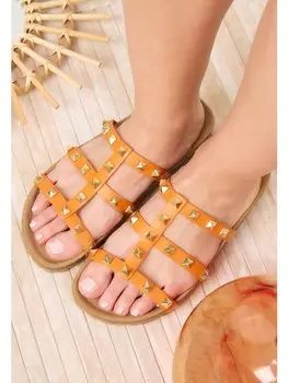 Мюли billowy, оранжевый