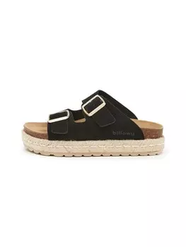 Мюли billowy Pantoletten, черный