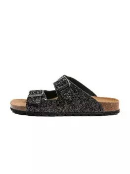 Мюли billowy Pantoletten, черный