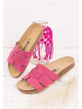 Мюли billowy Pantoletten, розовый