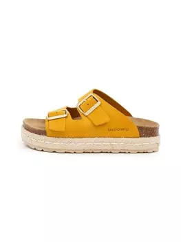 Мюли billowy Pantoletten, желтый
