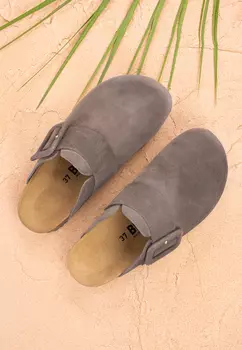 Мюли billowy, серый