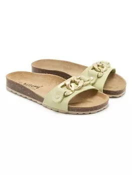 Мюли billowy, зеленый