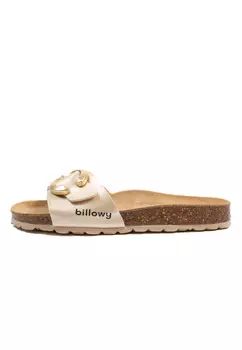 Мюли billowy, золотой