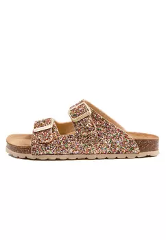 Мюли billowy, золотой