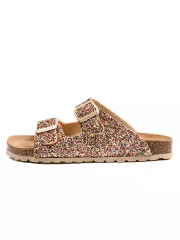 Мюли billowy, золотой